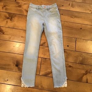 Abercrombie kids blue jegging